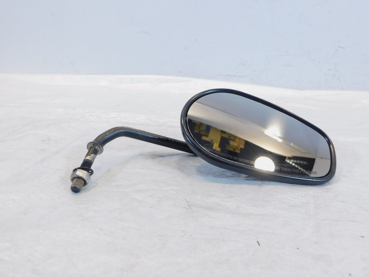 Harley Davidson FXR & Softail & Dyna & Sportster Right Black Rear View Mirror