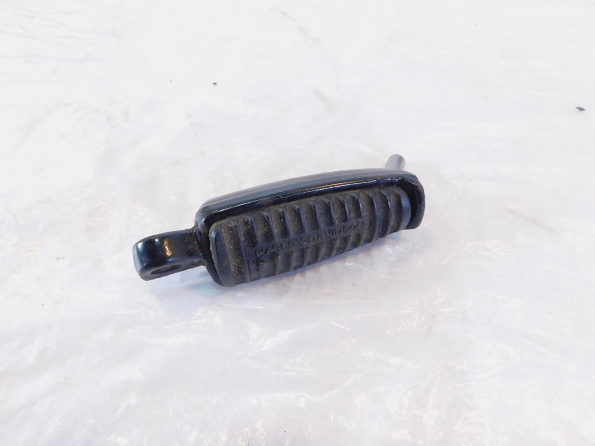 Harley Sportster 1200 Nightster 883 Iron & V-Rod Left Black Footpeg Footrest - C3 Cycle