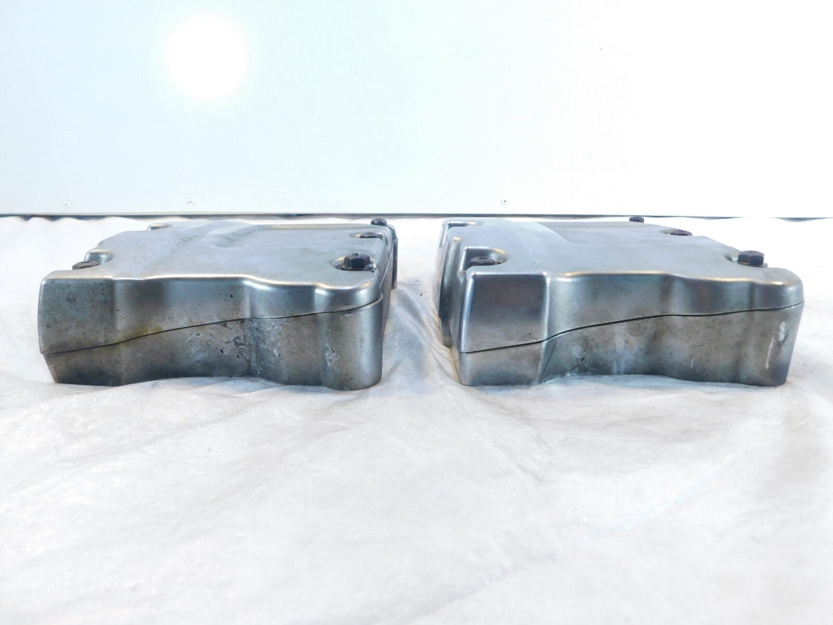 Harley Davidson Touring Dyna & Softail Chrome Cylinder Head Rocker Boxes - C3 Cycle