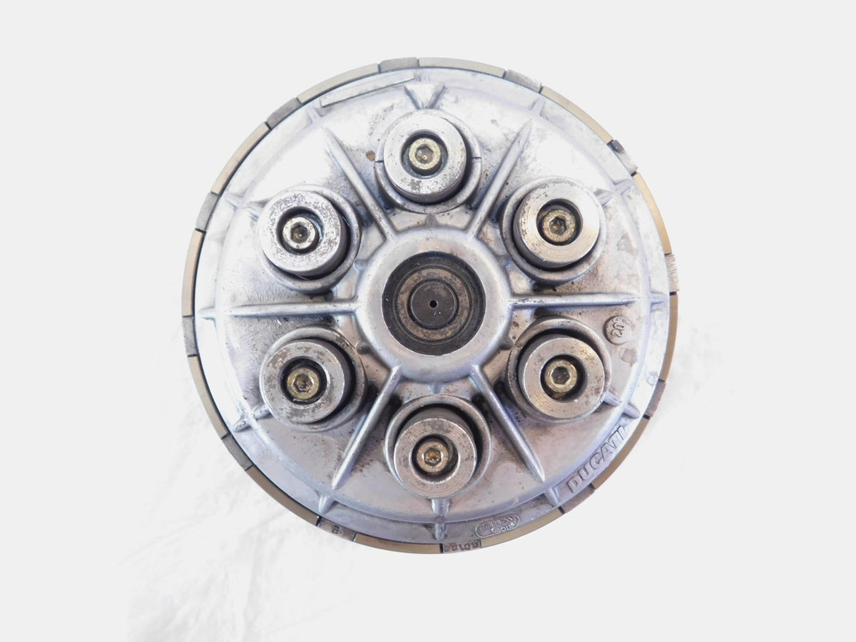 Ducati Superbike 749 749S & 999 999R Engine Motor Clutch Basket Hub & Plates - C3 Cycle