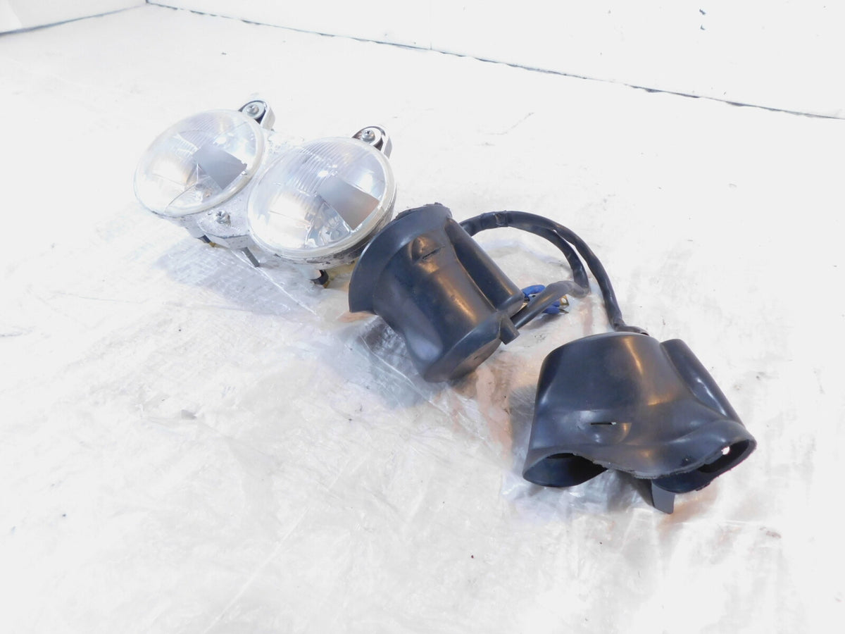 1985-1989 Yamaha V-Max VMX 1200 VMX1200 Front Left/Right Dual Headlight Headlamp - C3 Cycle