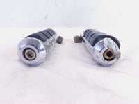 Harley Touring Dyna Sportster & Softail ISO Chrome & Rubber Footpeg Footrests - C3 Cycle