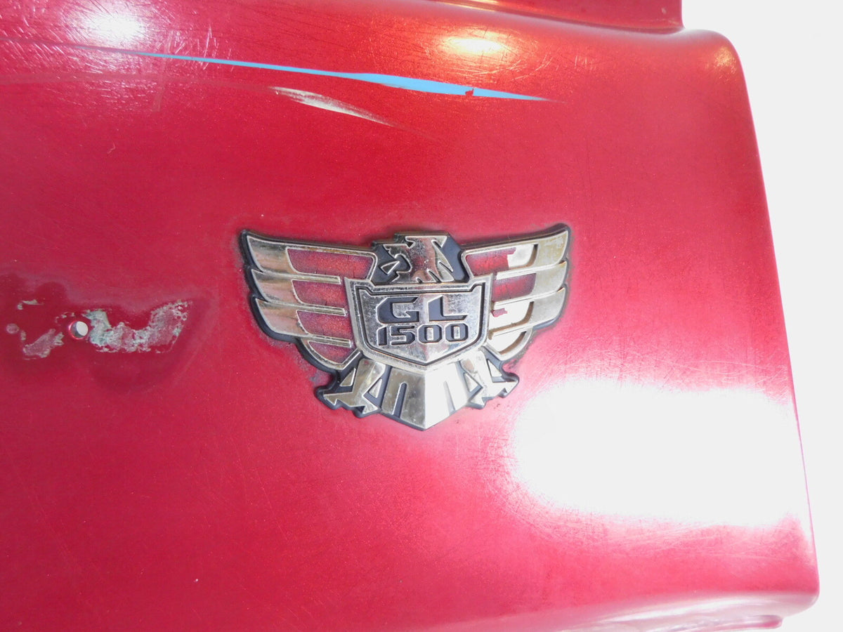 1988-1994 Honda GL1500 Goldwing 1500 Candy Red Left Side Cover Fairing Cowling - C3 Cycle