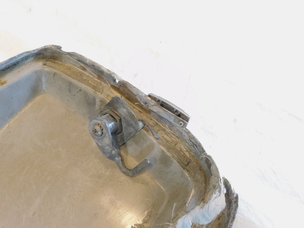 Harley Davidson EVO Electra Glide Gray Right Saddlebag Luggage Lid - FOR PARTS - C3 Cycle