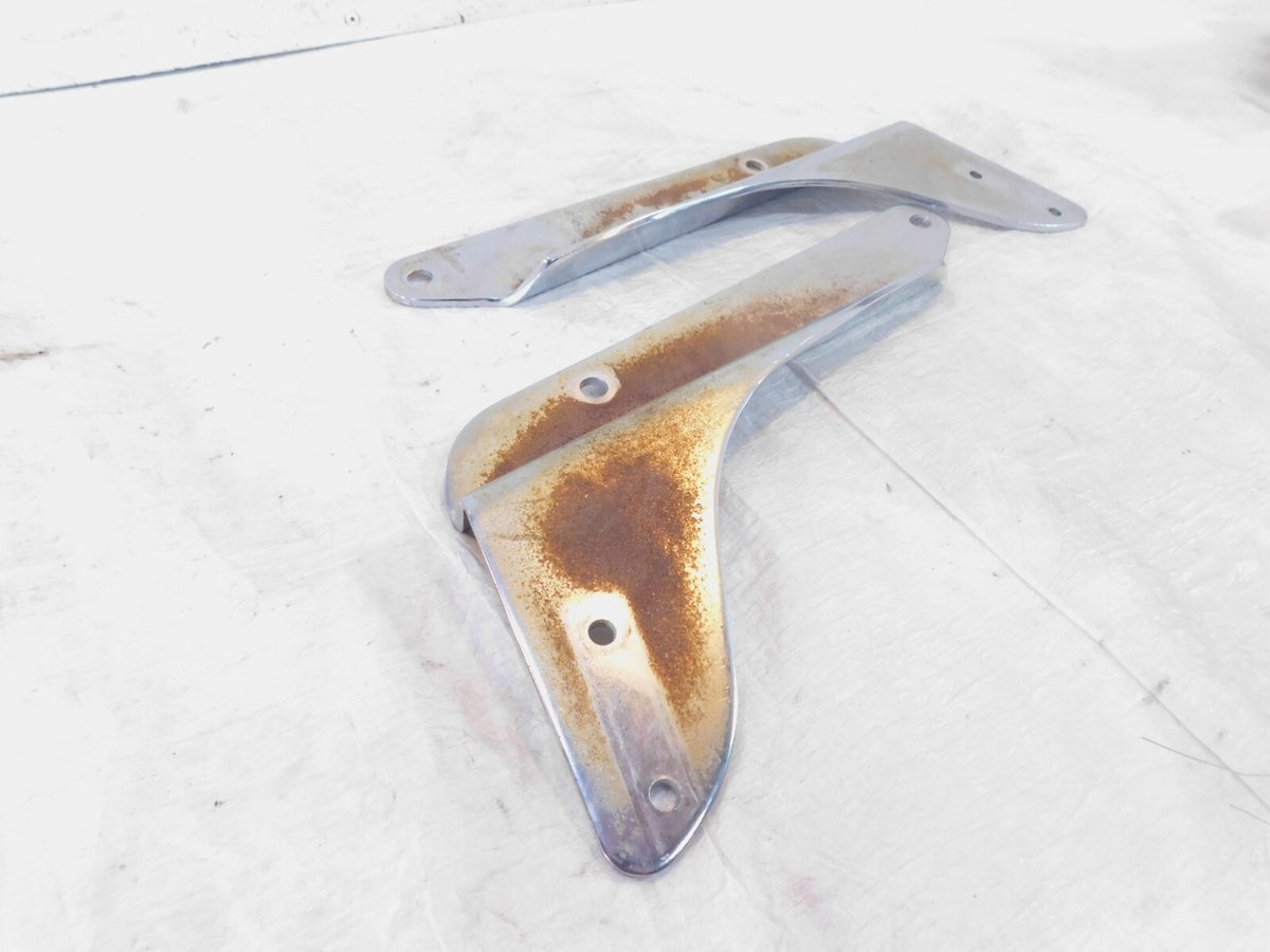 1999-2007 Honda VT600C VT600CD Shadow VLX Rear Passenger Backrest Mount Brackets - C3 Cycle
