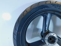 Yamaha FZR1000 YZF750R & YZF750 3 Spoke Black Cast Front Wheel Rim Hub & Tire