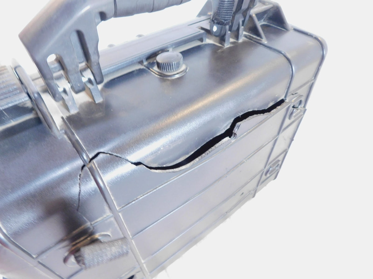 2007-2008 KTM 990 Super Duke Left & Right Saddlebags Side Bag Boxes - Damage - C3 Cycle