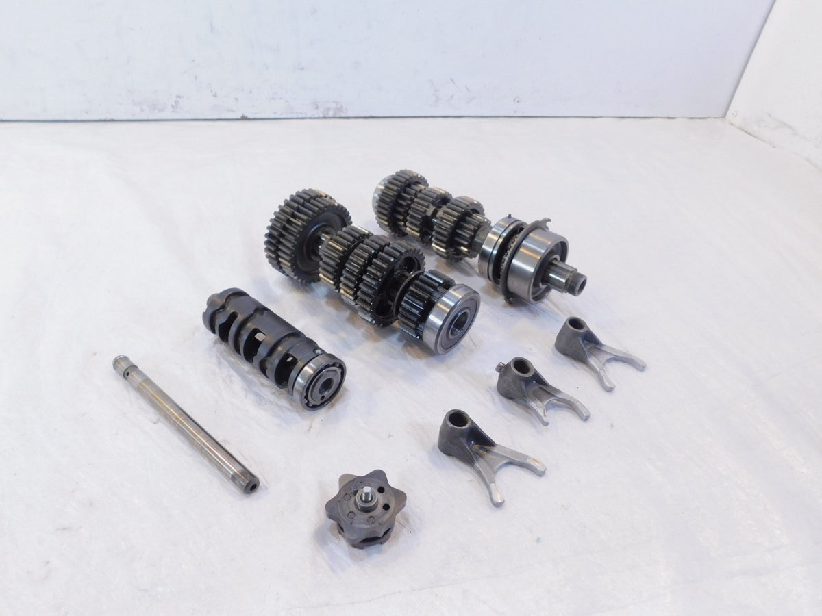 1983 83 Yamaha XJ750 Maxim 750 Engine Transmission Gears Shift Drum & Forks - C3 Cycle