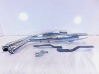 2001-2003 Indian Gilroy Scout Exhaust Header Pipes & Muffler System Bracket - C3 Cycle