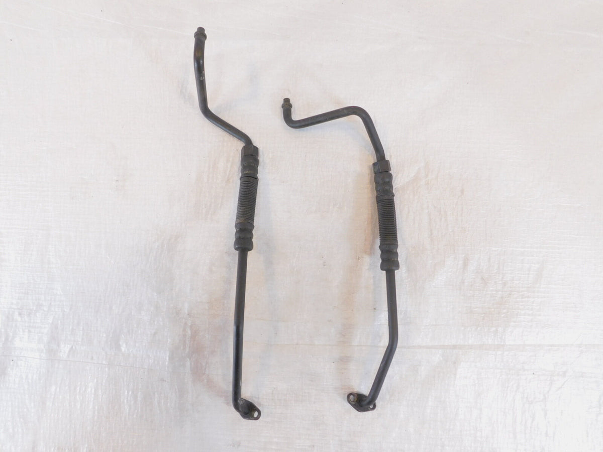 2000-2005 Kawasaki ZR-750 ZR-7S Engine Motor Oil Cooler Inlet/Outlet Hose Pipes - C3 Cycle