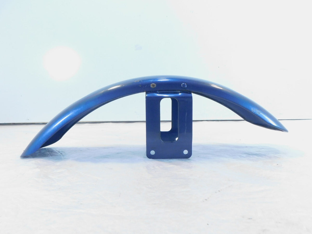 Harley Davidson Sportster 883 & 1200 Blue Front Wheel Cover Fender - No Dents - C3 Cycle