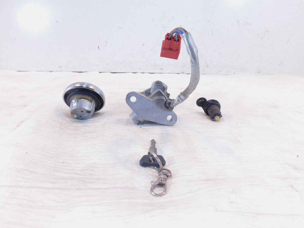 Yamaha V-Star 650 XVS650 & 1100 Ignition Switch Fuel Tank Storage Lock Set & Key - C3 Cycle
