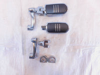 Harley Davidson Electra Glide & Road King Adjustable Highway Footrest Footpegs - C3 Cycle