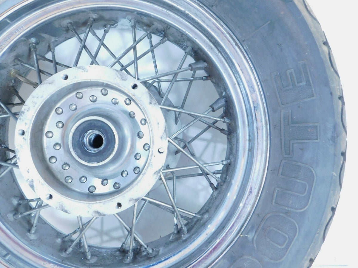 Yamaha V-Star 1100 XVS1100 Classic Custom Midnight Laced Rear Wheel Hub & Tire - C3 Cycle