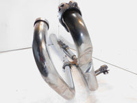 Honda CB1000 Chrome Rear Engine Right Exhaust Header Pipes & Mufflers -Damaged - C3 Cycle