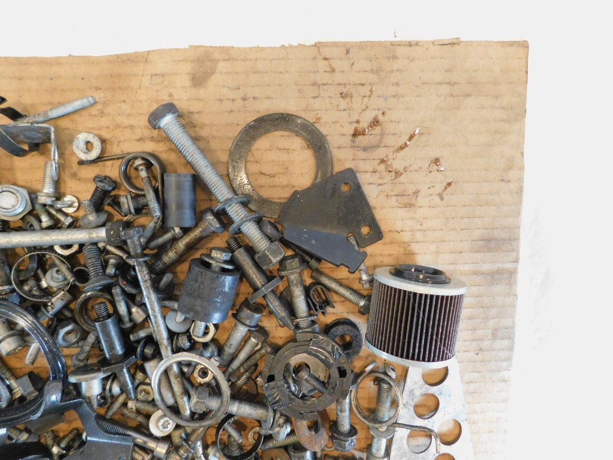 2006 06 BMW F650GS F650 GS Misc Hardware Nuts Bolts & Brackets Parts Box Lot - C3 Cycle