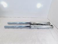 1992-1993 Honda VT1100 Shadow 1100 Silver Front End Suspension Fork Leg Shocks - C3 Cycle
