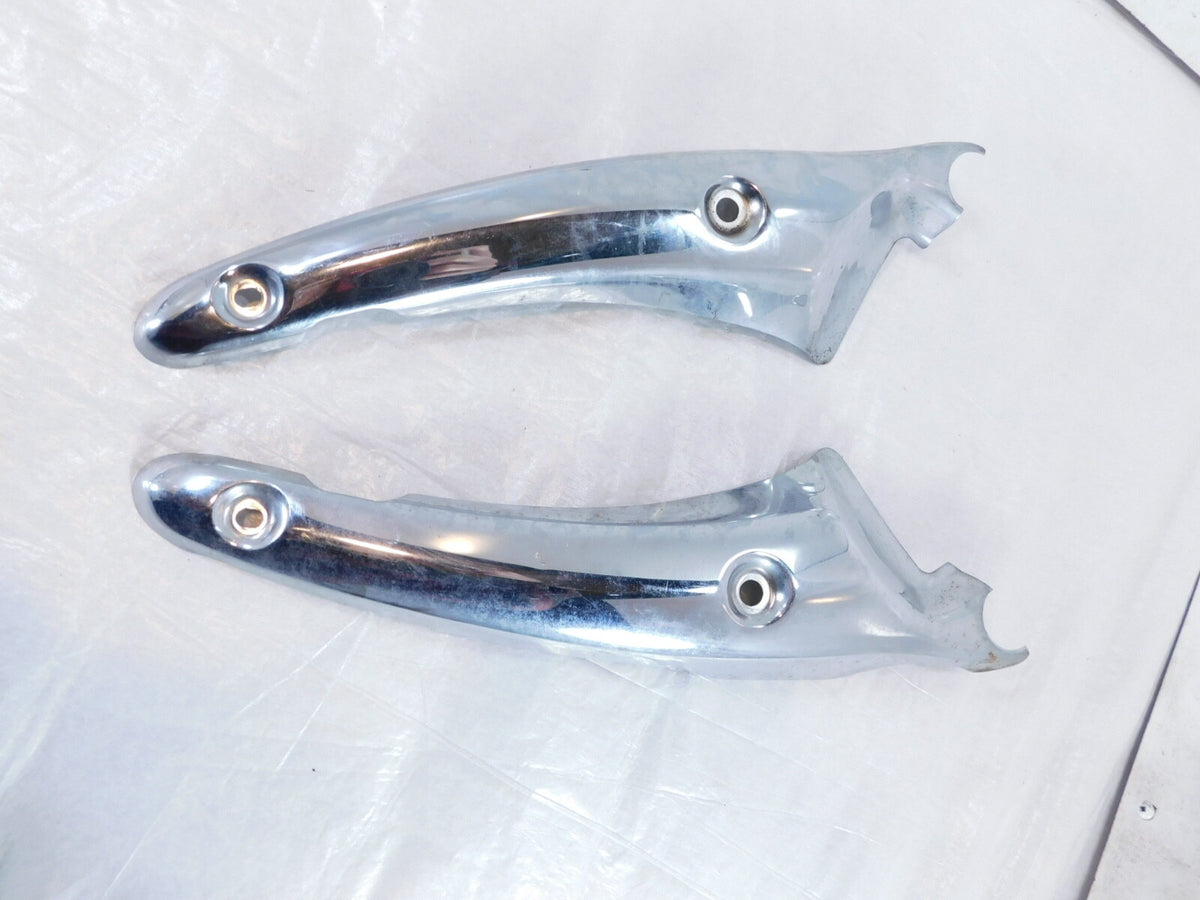 Triumph Rocket III 3 Touring Chrome Rear Left/Right Fender Mudguard Side Covers - C3 Cycle
