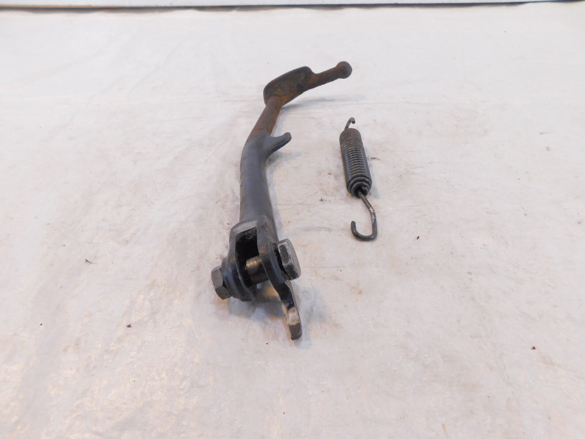 1982 82 Yamaha XJ750 Maxim 750 Black Kick Side Stand Kickstand Prop w/ Spring - C3 Cycle