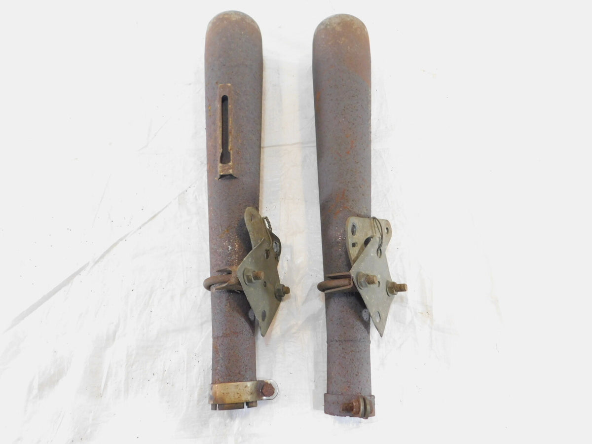 1978-1981 Honda CX500 500 Deluxe Lower Left/Right Exhaust System Muffler Pipes - C3 Cycle