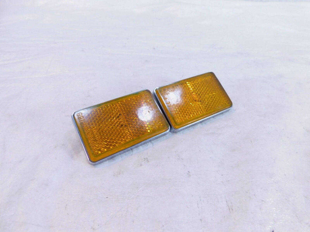 Kawasaki Vulcan 1500 1600 2000 VN2000 LTD Front Wheel Fender Reflectors & Mounts - C3 Cycle