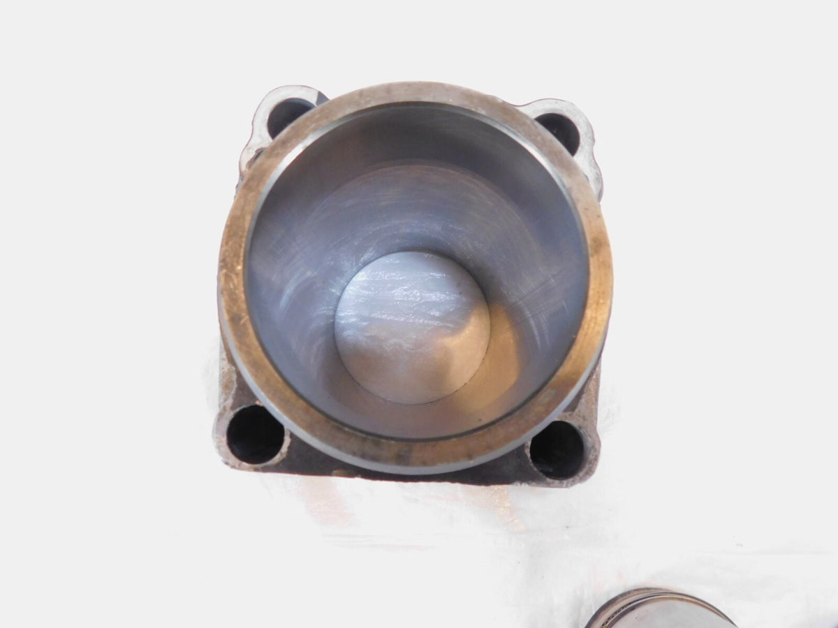 Pair Harley Davidson Sportster 883 Silver Engine Cylinder Barrel Jugs w/ Pistons - C3 Cycle