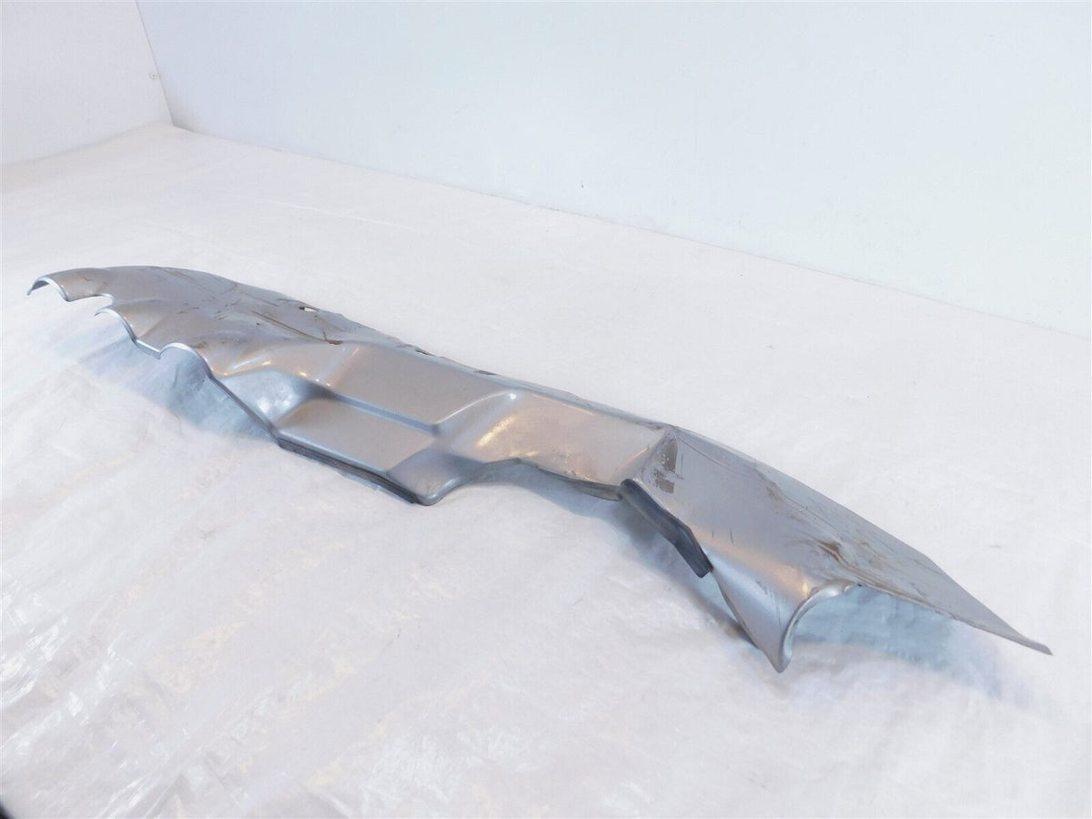 Honda GL1800 Goldwing 1800 Gray Right Exhaust Header Pipe Muffler Shield Cover - C3 Cycle
