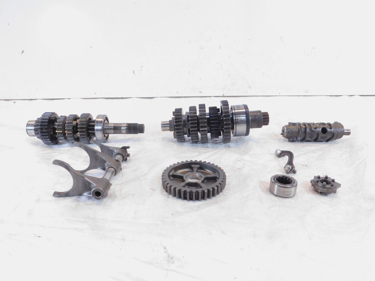 02-09 Honda Interceptor VFR800 Transmission Gears w/ Shift Forks & Starter Gears - C3 Cycle