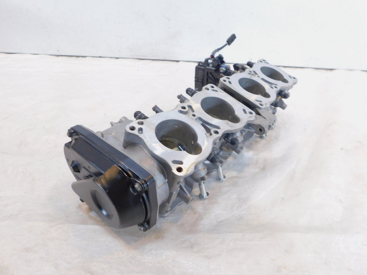 2018 2019 2020 2021 Kawasaki Ninja H2 SX SE + ZX1002 Intake Throttle Bodies Rack - C3 Cycle