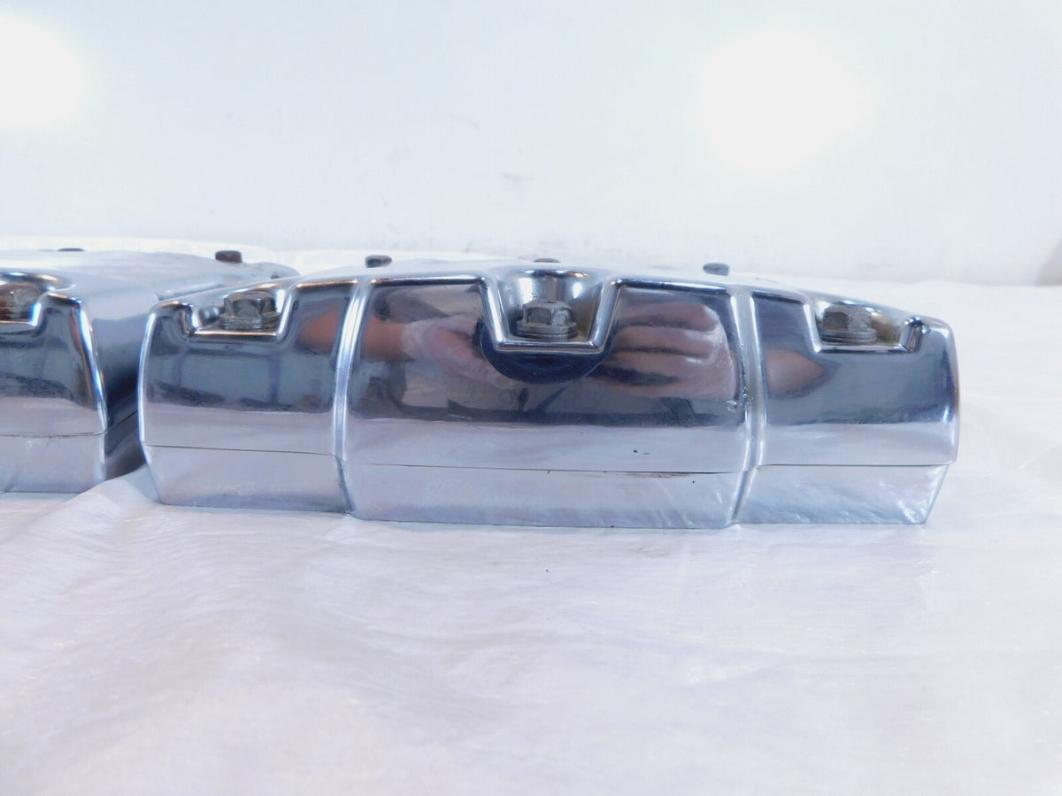 Harley Davidson Touring Dyna & Softail Chrome Cylinder Head Rocker Boxes - C3 Cycle