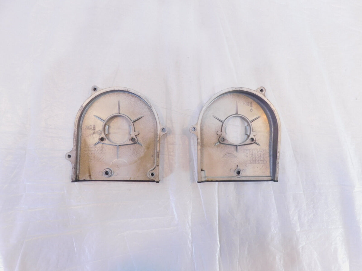 1990-2000 Honda GL1500 Goldwing 1500 Silver Front Left/Right Timing Belt Covers - C3 Cycle