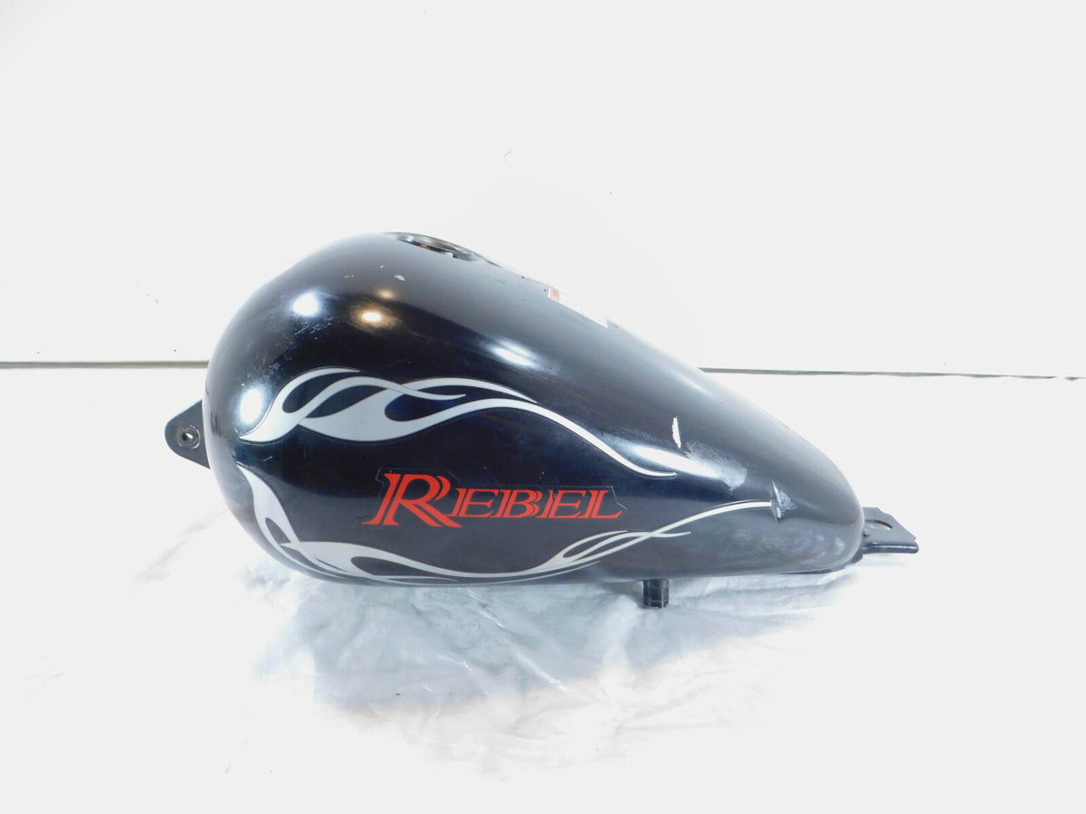 1985-1986 Honda CMX250 CMX250C Rebel 250 Black Fuel Gas Petrol Reservoir Cell - C3 Cycle