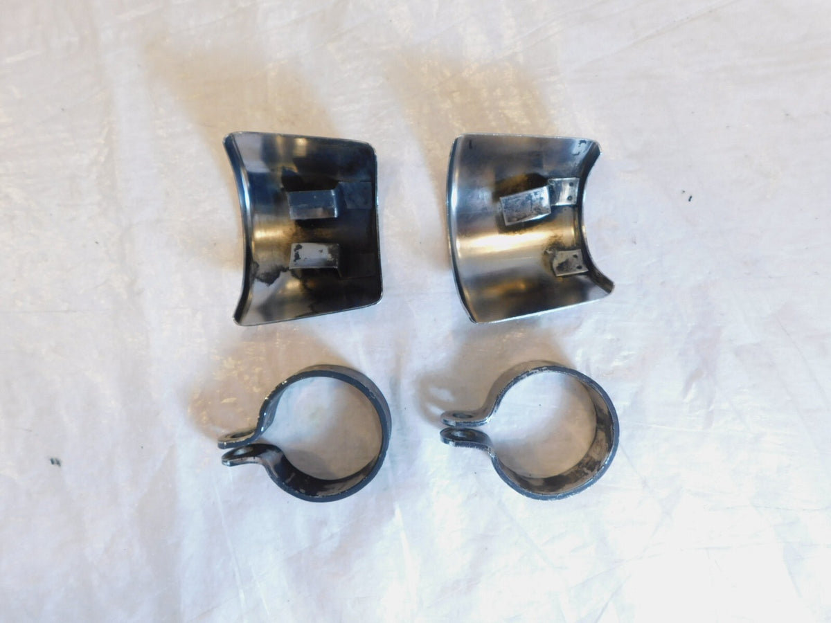 1998-2003 Triumph Thunderbird Sport Black Exhaust System Muffler Silencers
