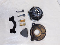 Harley Twin Cam Dyna Softail Screamin Eagle Air Intake Cleaner Filter Blackplate - C3 Cycle