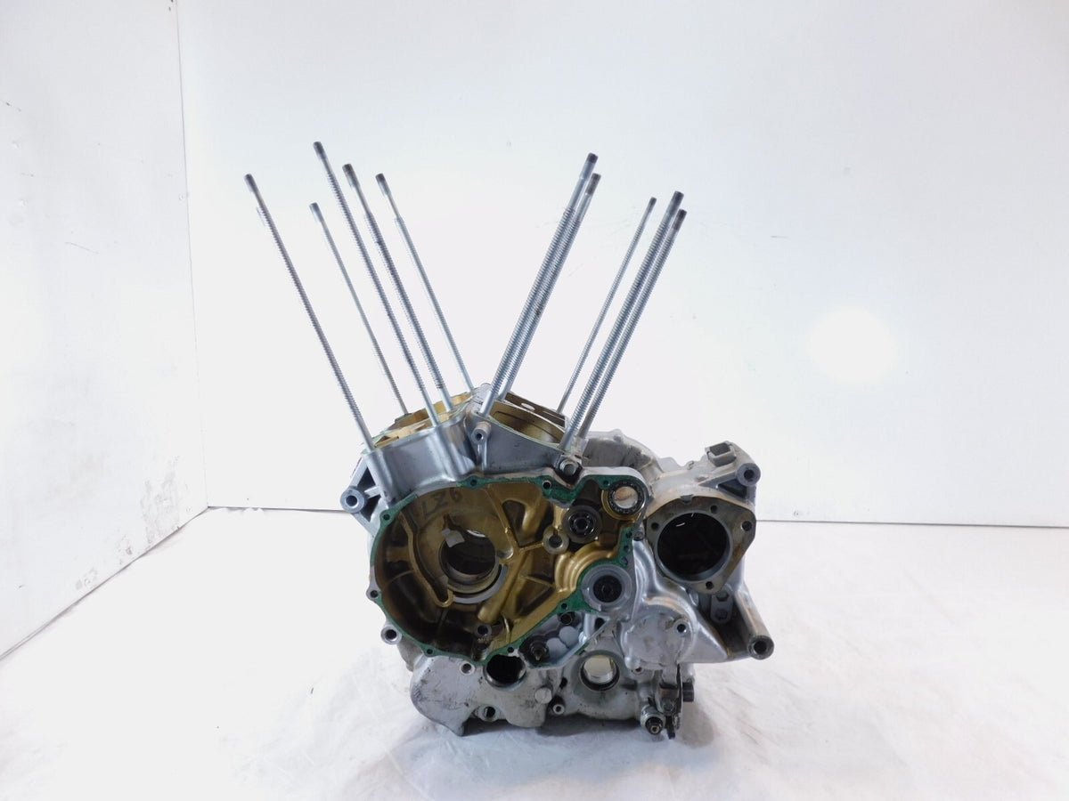 89-94 Honda Shadow Spirit 1100 VT1100 Silver Engine Motor Crank Cases Crankcase