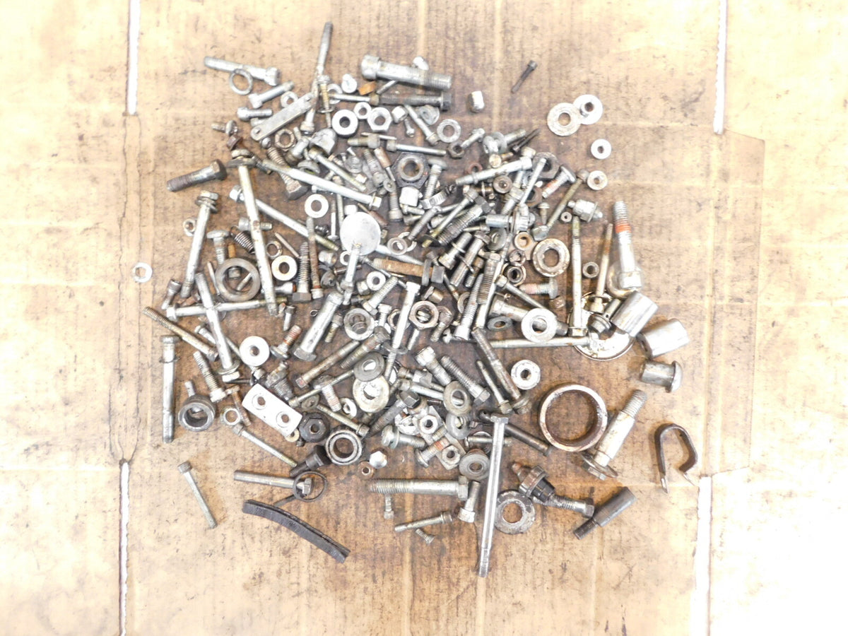 1996 Harley Davidson Sportster 883 Nuts Bolts & Brackets Parts Box Lot - C3 Cycle