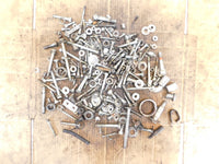 1996 Harley Davidson Sportster 883 Nuts Bolts & Brackets Parts Box Lot - C3 Cycle