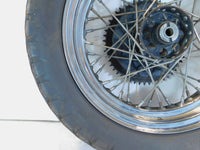 1970-1977 Harley Davidson XLH Ironhead Sportster 900 1000 Laced Rear Wheel -BENT - C3 Cycle