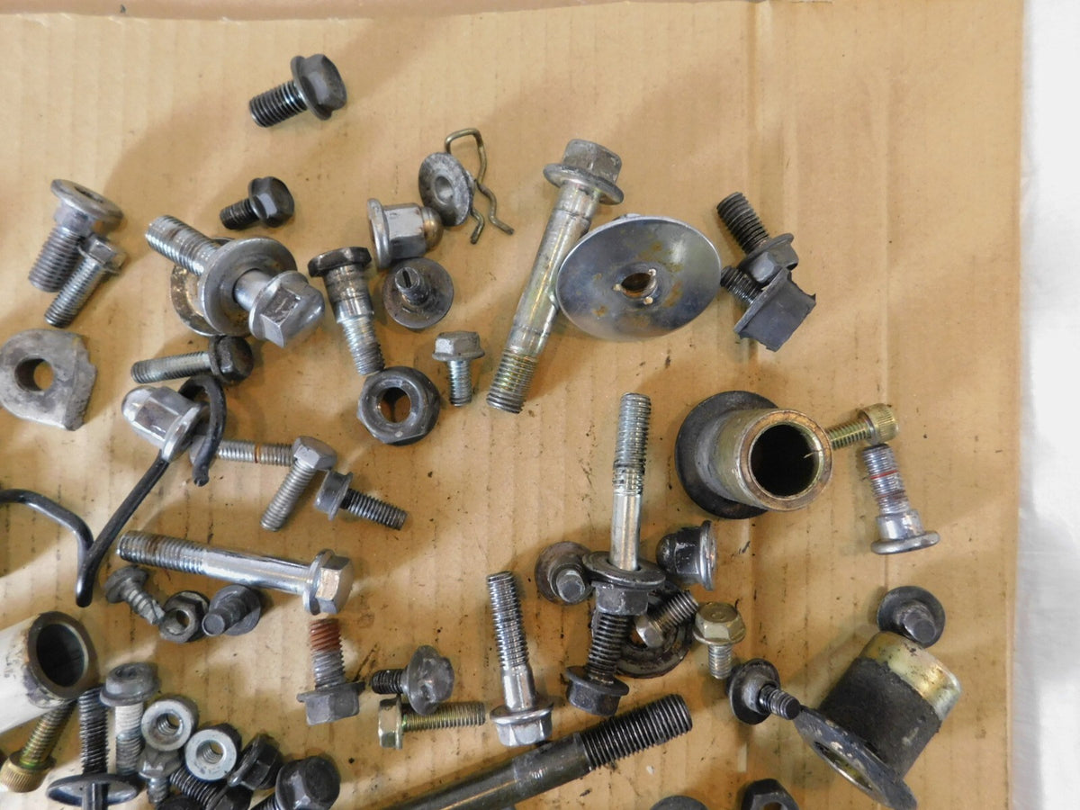 2001 Honda VLX 600 VT600CD Misc Hardware Nuts Bolts & Brackets Parts Box Lot - C3 Cycle