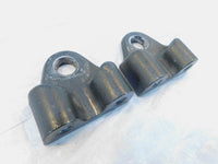 2003 2004 & 2005 Victory Vegas & Kingpin Black Front Engine Motor Mount Brackets - C3 Cycle