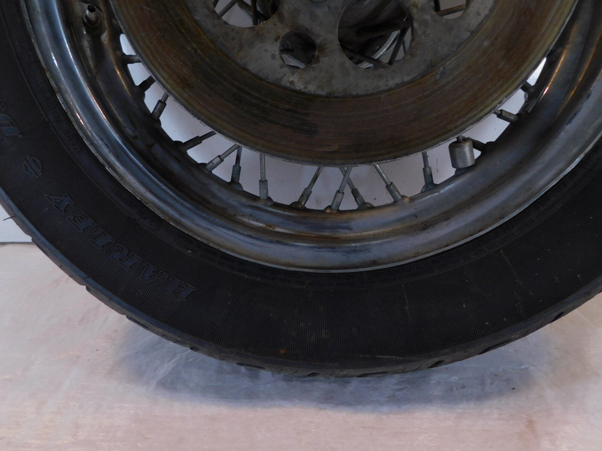 Harley Davidson Dyna Softail & Sportster 883 & 1200 Laced Rear Wheel Rim w/ Tire - C3 Cycle