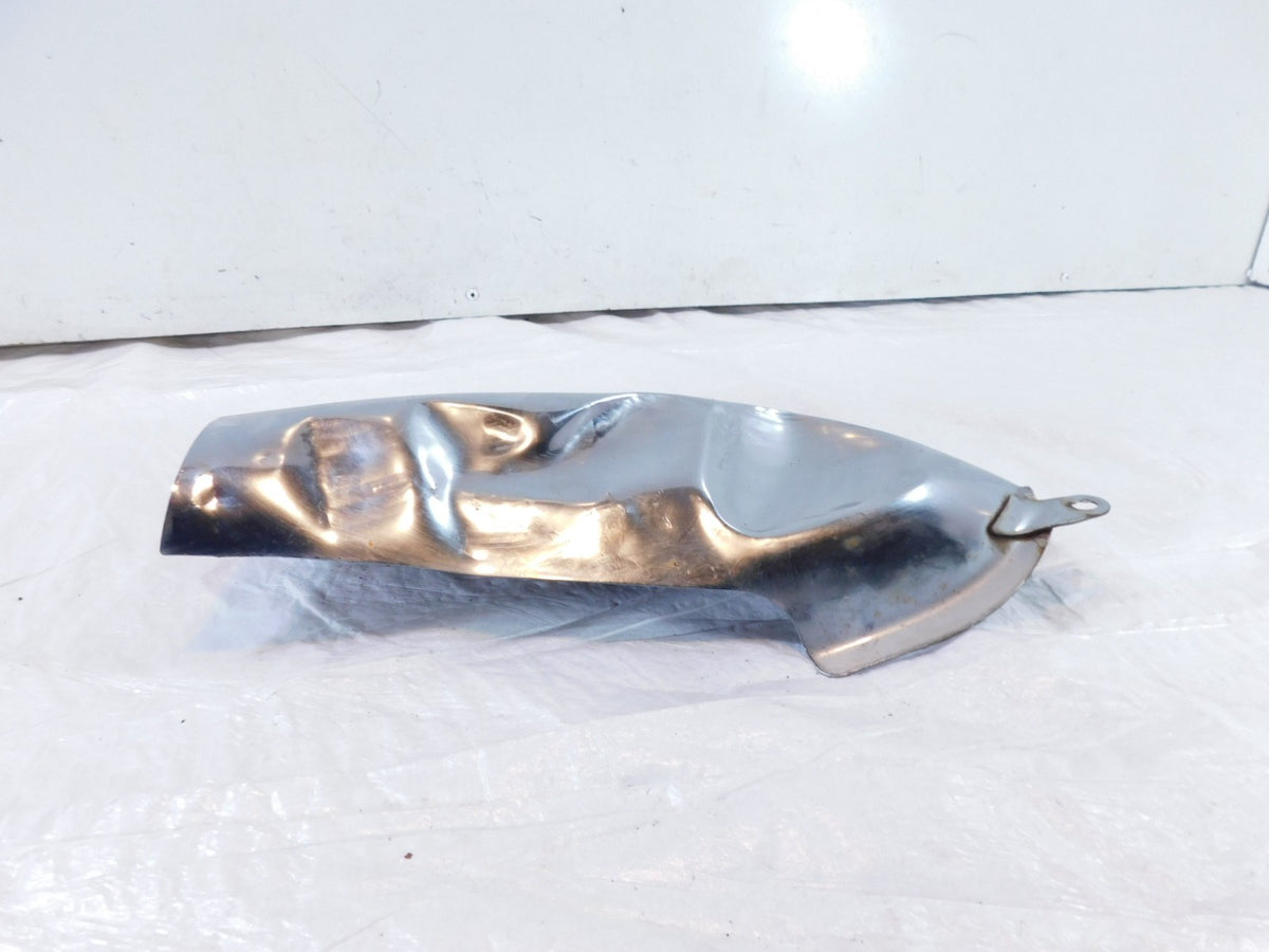 Honda GL1800 Goldwing 1800 Chrome Right Exhaust Header Pipe Muffler Shield Cover - C3 Cycle