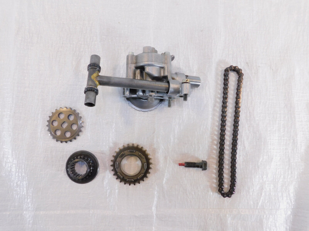 Honda VT500 Ascot & Shadow 500 Engine Motor Oil Pump Strainer Sprocket & Chain - C3 Cycle