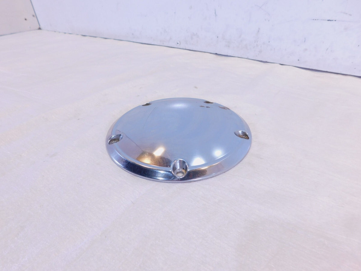 Harley Davidson Twin Cam Touring Dyna Softail Chrome Derby Clutch Cover 60668-99 - C3 Cycle