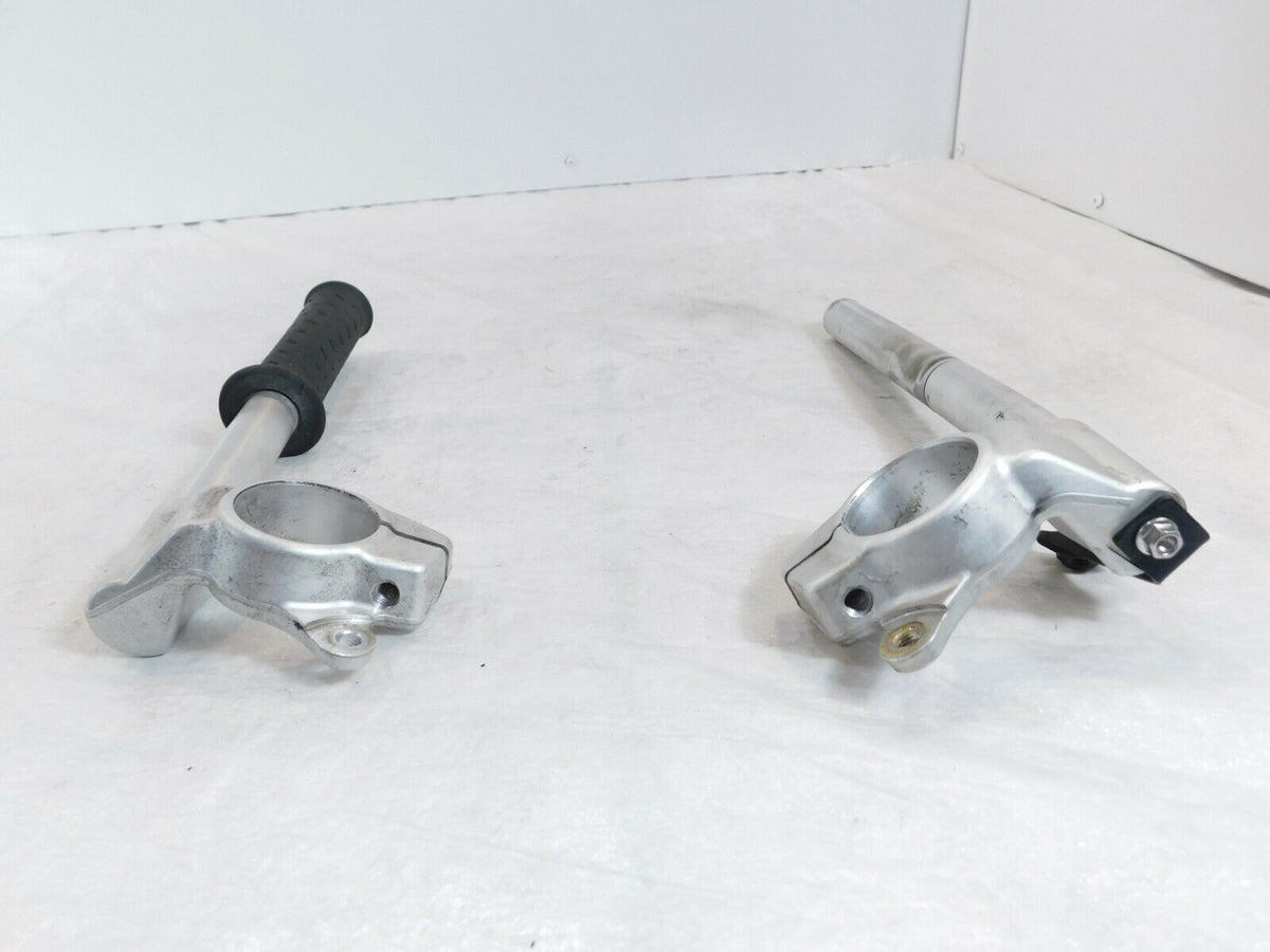 2004 2005 2006 2007 2008 Triumph Thruxton 900 Bent Left/Right Clip On Handlebars - C3 Cycle