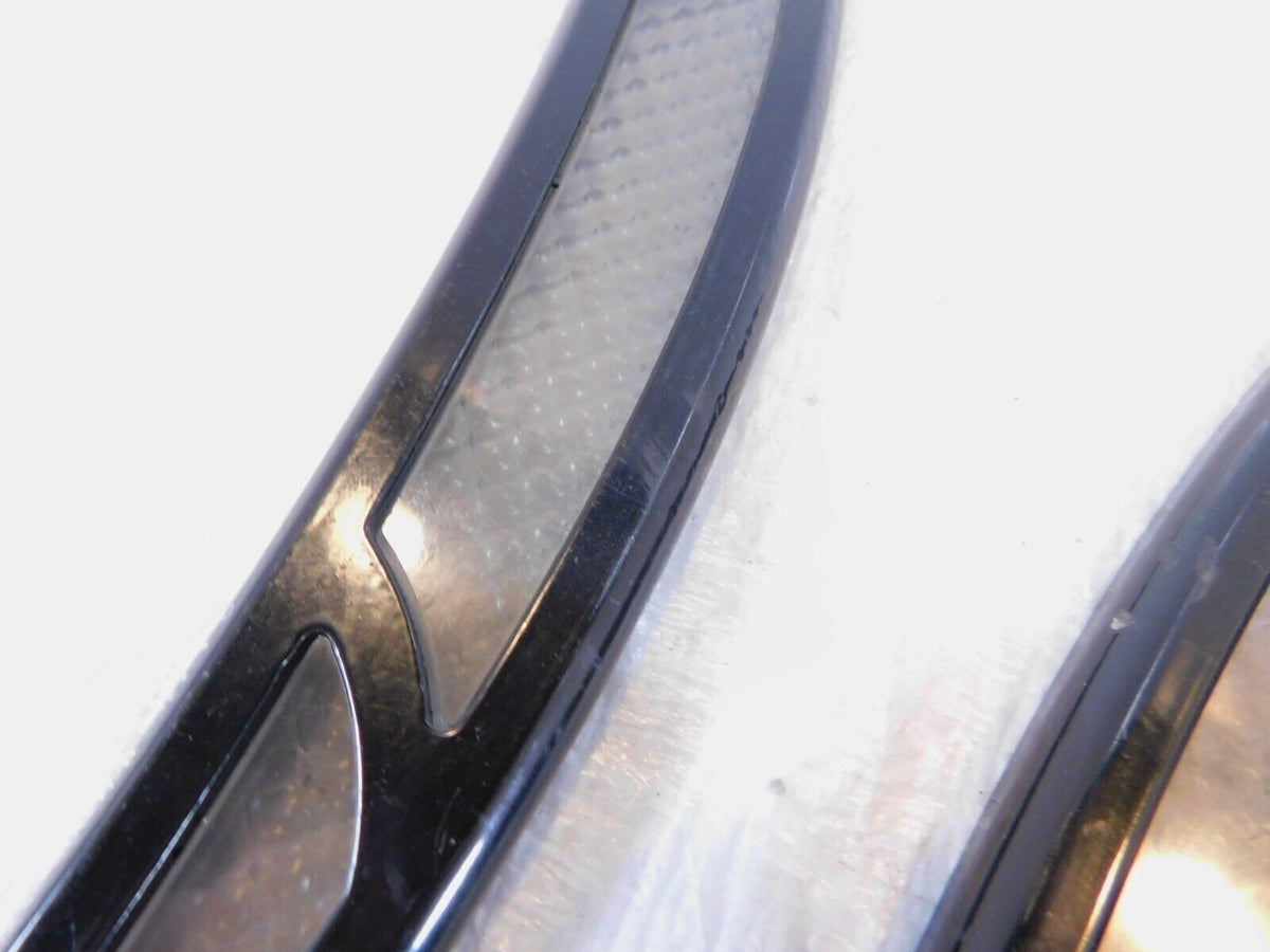 2009-2013 Harley Davidson Touring Street Glide Black Rear Fender Trim Strips - C3 Cycle