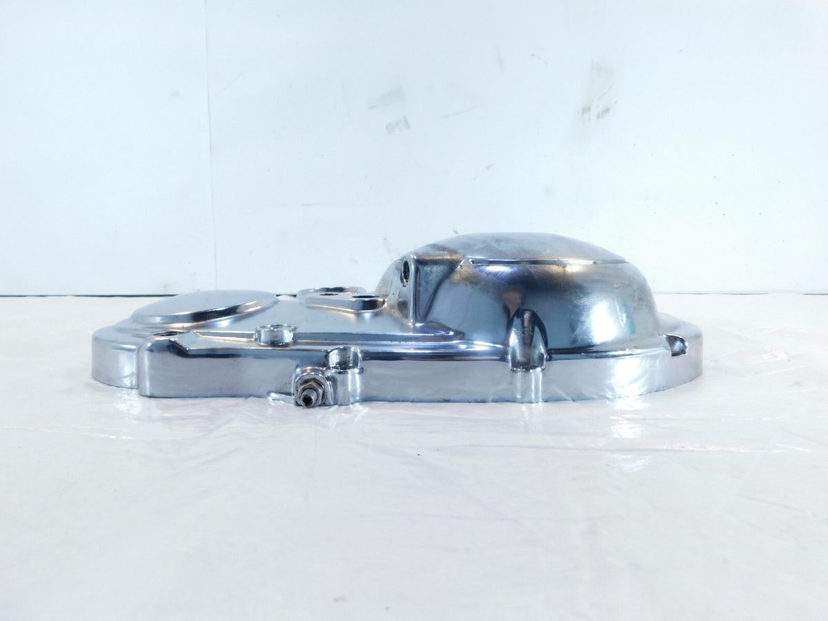 Harley Davidson Sportster 883 1200 Chrome Left Engine Primary Chain Clutch Cover - C3 Cycle