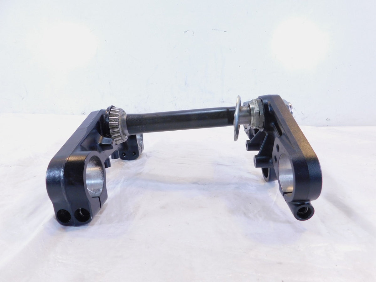 1991-1995 Triumph Trophy 900 & 1200 Black Front Fork Triple Tree Steering Stem - C3 Cycle
