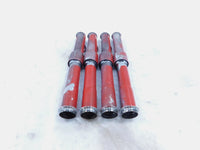 Harley Davidson Red EVO FXR Electra Glide Dyna & Softail Valve Pushrod Covers - C3 Cycle