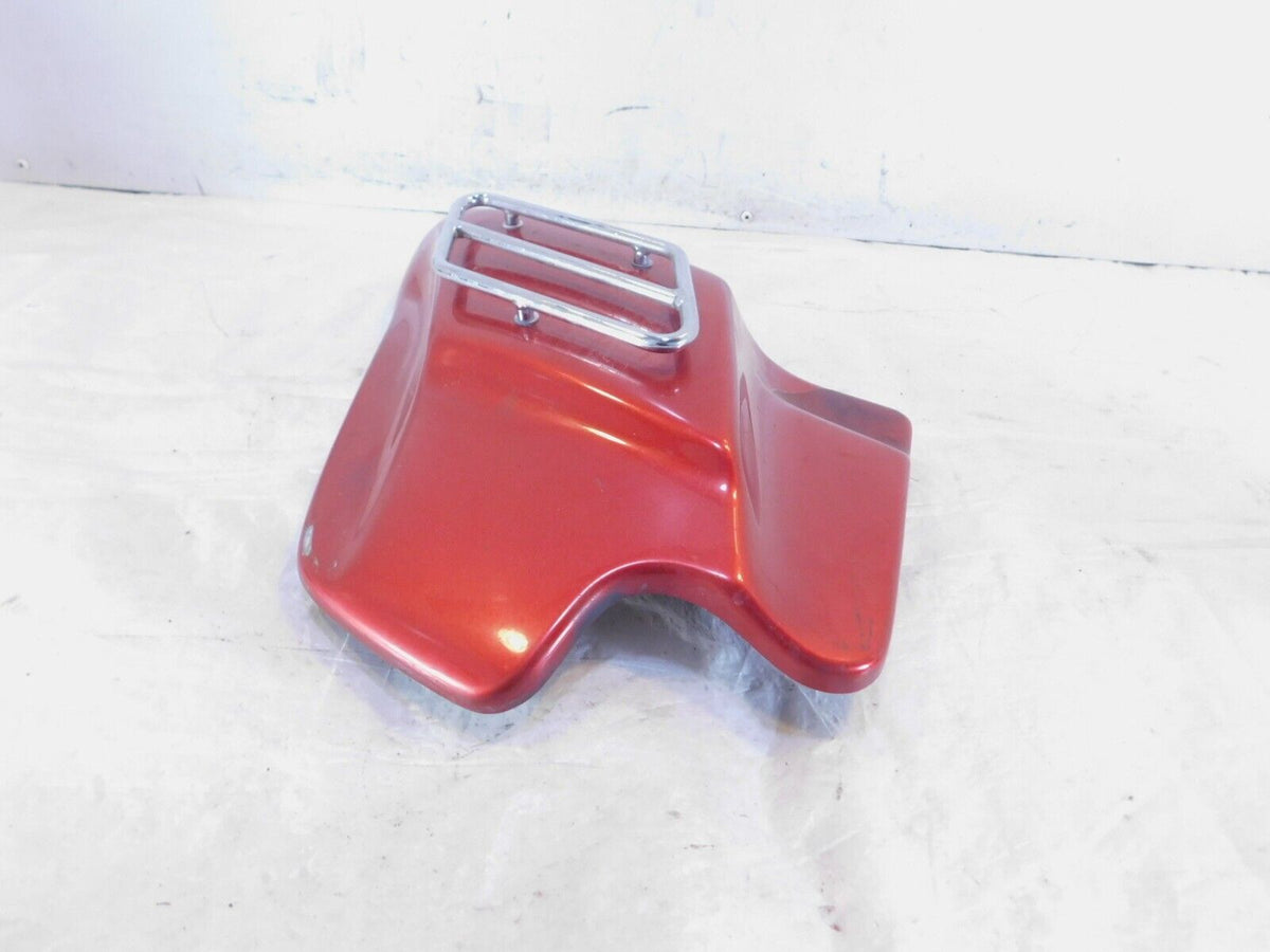Harley Touring Road King Electra Glide Ultra Classic Red Left Side Cover w/ Trim - C3 Cycle